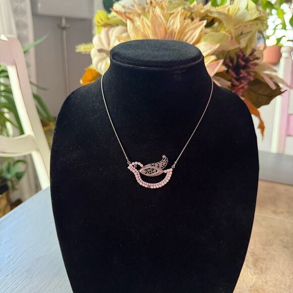 Sabika Crystal Pendant Necklace - Picture 2 of 6